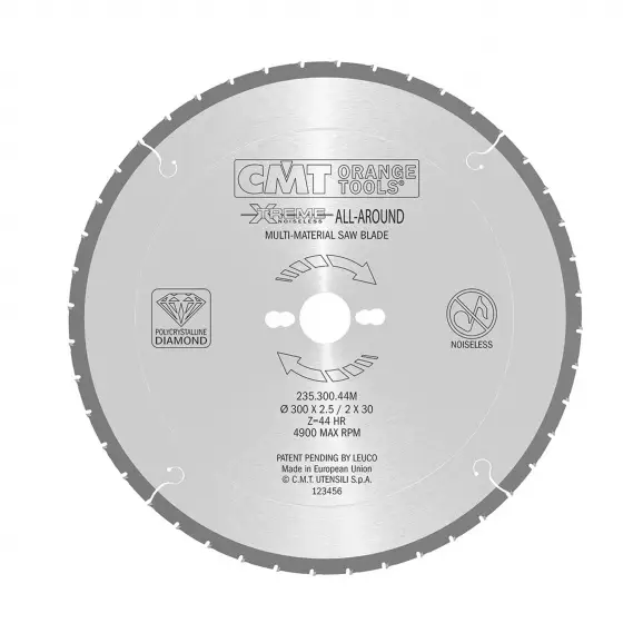 Диск с твърдосплавни пластини CMT Multi-Material 300/2.5/30 Z=20, за рязане на дървесина
