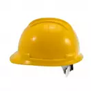 Каска строителна SP300P-жълта, невентилирана с плъзгач - small, 207438