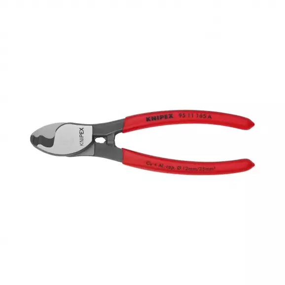 Ножица за кабели KNIPEX ф12/165мм, Cu-Al, еднокомпонентна дръжка