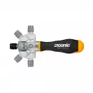 Отвертка с накрайници FELO ERGONIC K 180° 16части, PH, PZ, SB, TX, шестостен двукомпонентна дръжка - small, 205561