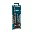 Свредла MAKITA 4.0-10.0мм 5части, за бетон и зидария, HM, 2 режещи ръбa, цилиндрична опашка - small, 205293