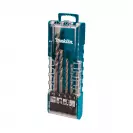 Свредла MAKITA 4.0-10.0мм 5части, за бетон и зидария, HM, 2 режещи ръбa, цилиндрична опашка - small, 205294