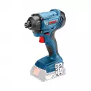 Акумулаторен гайковерт ударен BOSCH GDR 180-Li Solo, 18V, 2.0-6.0Ah, Li-Ion, 1/4