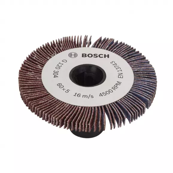 Четка дискова BOSCH ф60x5мм P120, за сатинираща машина Texoro