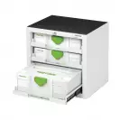 Шкаф за системни куфари FESTOOL SYS-PORT 500/2, с 3 чекмеджета за системен куфар Systainer - small, 207858