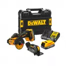 Акумулаторен циркулярен трион DEWALT DCS438E2T, 18V, 2.0Ah, Li-Ion, ф76мм, безчетков - small