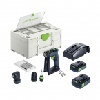 Акумулаторен винтоверт FESTOOL CXS 18 C 3.0-Set