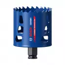 Боркорона BOSCH Expert Tough Material 70x60мм, за дърво, гипсокартон, пластмаса, цветни метали, Carbide - small
