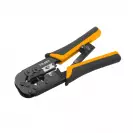Клещи кримпващи TOLSEN, RJ11/12, RJ45, двуцветни-двукомпонентни дръжки - small