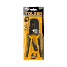 Клещи кримпващи TOLSEN, RJ11/12, RJ45, двуцветни-двукомпонентни дръжки - small, 210030