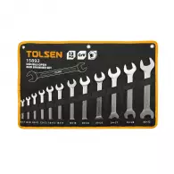 Ключ гаечен комплект TOLSEN 6-32мм 12части, CrV, DIN3110