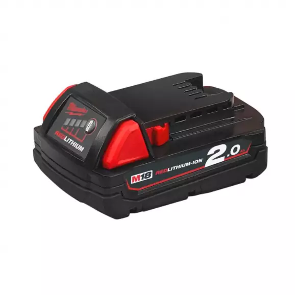 Батерия акумулаторна MILWAUKEE M18B2, 18V, 2.0Ah, Li-Ion