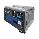 Генератор REM Power GSEm 7000 SDE, 6.5kW, 230V, дизелов, монофазен, ел.стартер - small