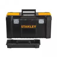 Куфар за инструменти STANLEY Essential, 482х254х250мм, полипропилен, черен/жълт