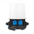 Прожектор LED AS SCHWABE 70W/360°, 220V, 6000 lm, IP54, черен - small