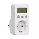 Уред за измерване разход на тока AS SCHWABE, 16A, 230V, с контакт - small