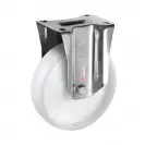 Колело индустриално незавиващо TELLURE ROTA Series 68 NLX ф100мм, бял полиамид - small