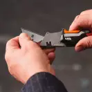 Макетен нож сгъваем FISKARS CarbonMax 19х160мм, метален корпус - small, 218956