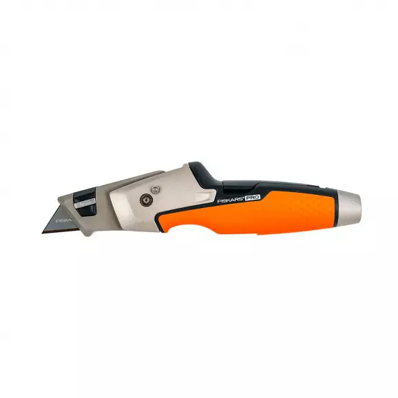 Макетен нож сгъваем FISKARS CarbonMax 19х191мм, метален корпус