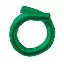 Скоби за клещи за връзване на огради EDMA Omega 2х20мм-зелена, галванизирани, с зелено PVC покритие, 1000бр/блистер - small, 218389