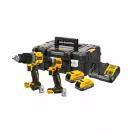 Акумулаторен комплект DEWALT DCK2050E2T (DCD805 + DCF850), 18V, 1.7Ah, Li-Ion - small