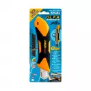 Макетен нож OLFA XH-AL 25x185мм, пластмасов с метална глава, за безопасна работа на височини - small, 218604
