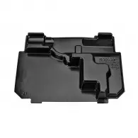Вложка за куфар за бормашина MAKITA Makpac 1, полипропилен, черна, за HP2050, HP2051, HP2070, HP2071