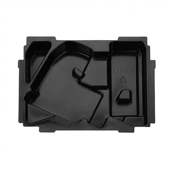 Вложка за куфар за прободен трион MAKITA Makpac 1, полипропилен, черна, за 4329, 4350CT, 4351CT, JV0600