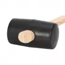 Чук гумен PICARD No.251/7a ES 0.300кг/черен, с дървена дръжка от ясен - small, 221196