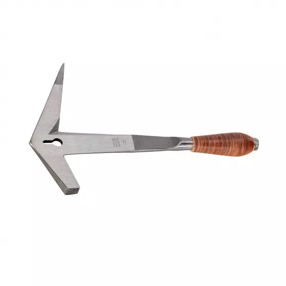 Чук за шистови плочи PICARD No.207R XL 0.700кг, с метална дръжка покрита с кожа, за десничари