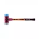 Чук с комбинирана глава HALDER 3013 Simplex 1.060кг, ф50мм, с дървена дръжка, корпус от чугун - small