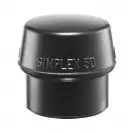 Чук с комбинирана глава HALDER 3029 Simplex 3.500кг, ф80мм, с дървена дръжка - small, 221667
