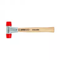 Чук пластмасов HALDER 3906 BASEPLEX 0.360кг, ф30мм, с дървена дръжка