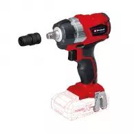 Акумулаторен гайковерт ударен EINHELL TP-CW 18 Li - Solo, 18V, 2.0-8.0Ah, Li-Ion, 1/2