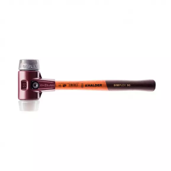 Чук с комбинирана глава HALDER 3079 Simplex 1.695кг, ф60мм, с дървена дръжка, корпус от чугун