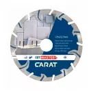 Диск диамантен CARAT CDT Master 125x22.23мм, за армиран бетон, скални материали, сухо рязане - small