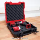 Куфар за инструменти EINHELL E-Box S35/33, пластмаса, черен/червен - small, 224854
