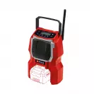 Радиоприемник акумулаторен EINHELL TC-CR 18 Li BT-Solo, 18V, 1.5-6.0Ah, Li-Ion, Bluetooth - small