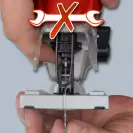Трион прободен EINHELL TE-JS 100, 750W, 800-3000об/мин, 23мм - small, 225368