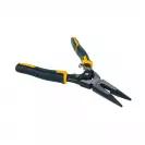 Жустерни клещи DEWALT 255мм, прави, стомана, полукръгли плоски челюсти, двукомпонентна дръжка - small, 267139