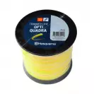 Корда HUSQVARNA Opti Quadra 2.7мм/170м, квадратна, дължина 170м, жълта - small