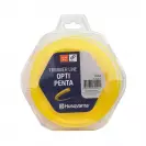 Корда HUSQVARNA Opti Penta 2.7мм/70м, петоъгълна, дължина 70м, жълта - small