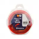 Корда HUSQVARNA Opti Round 3.0мм/56м, кръгла, дължина 56м, червена - small