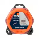 Корда HUSQVARNA Core Cut 2.4мм/90м, петоъгълна, безшумна, дължина 90м, оранжева - small