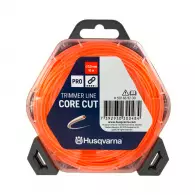 Корда HUSQVARNA Core Cut 3.0мм/10м, петоъгълна, безшумна, дължина 10м, оранжева