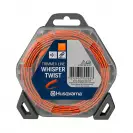 Корда HUSQVARNA Whisper Twist 2.0мм/15м, усукана, безшумна, дължина 15м, оранжева - small