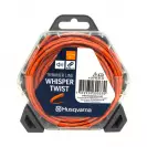 Корда HUSQVARNA Whisper Twist 2.7мм/10м, усукана, безшумна, дължина 10м, оранжева - small