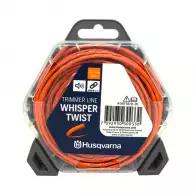Корда HUSQVARNA Whisper Twist 2.7мм/10м, усукана, безшумна, дължина 10м, оранжева