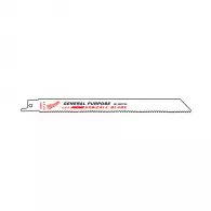 Нож за ел.ножовка MILWAUKEE 200мм, за дърво, метал, пластмаса, BiM, захват универсален