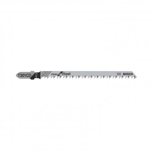 Нож за прободен трион BOSCH T301CD 3.0х117/92мм, за дървесина, HCS, Т-захват